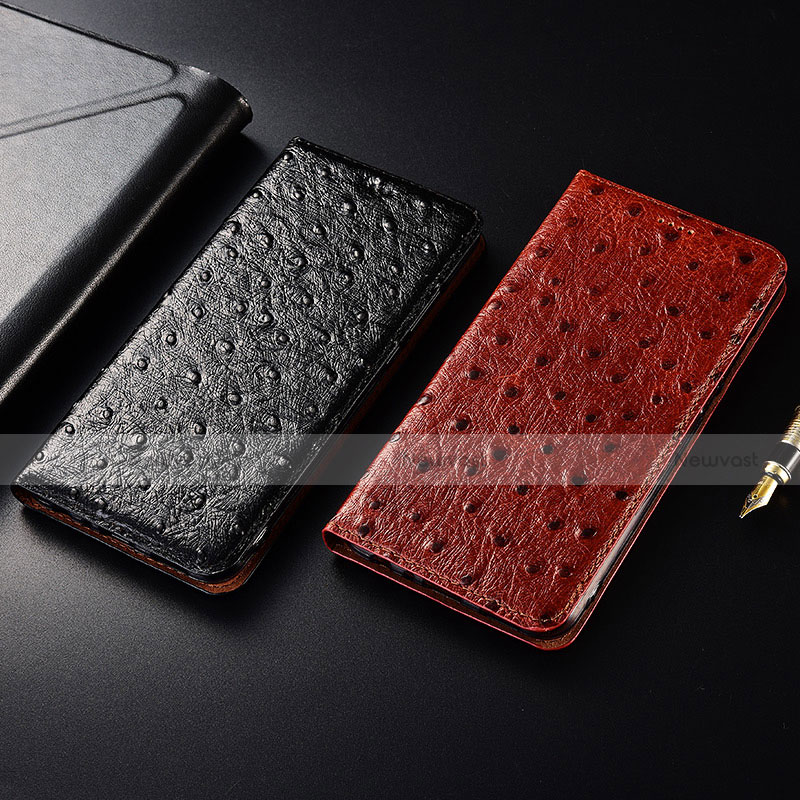 Leather Case Stands Flip Cover H06 Holder for Apple iPhone 14