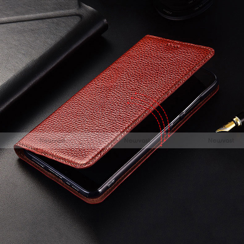Leather Case Stands Flip Cover H11 Holder for Apple iPhone 13 Mini