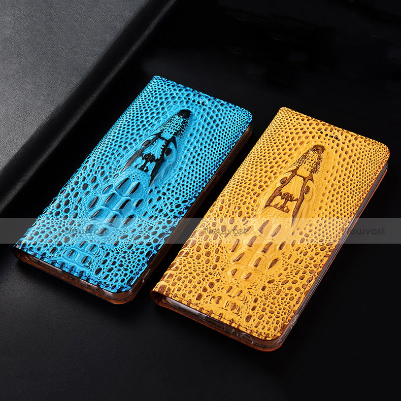 Leather Case Stands Flip Cover H15 Holder for Apple iPhone 14 Plus