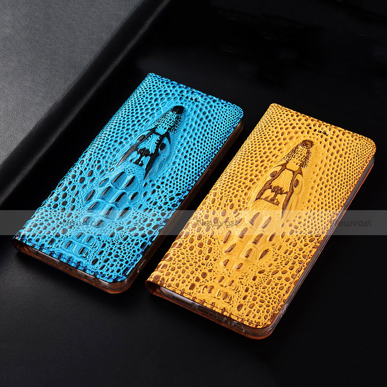 Leather Case Stands Flip Cover H15 Holder for Apple iPhone 14 Pro