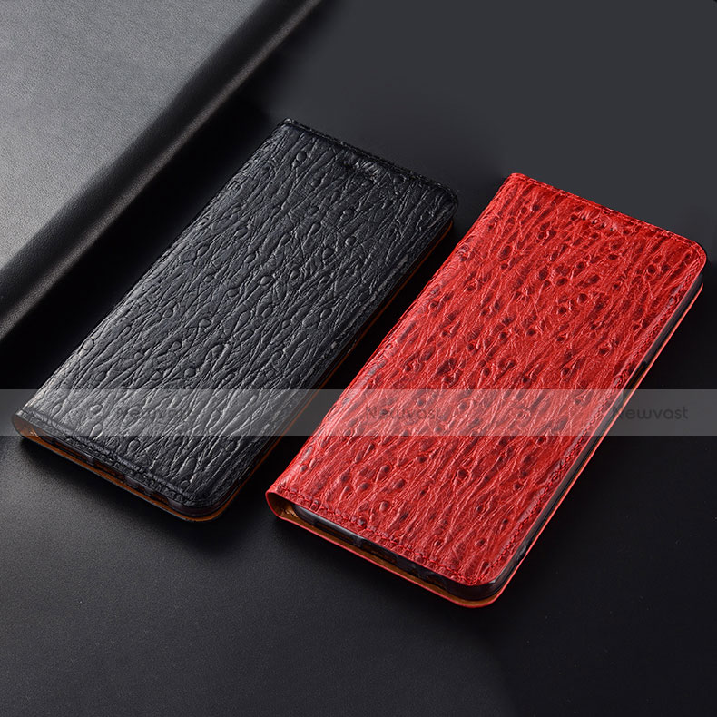 Leather Case Stands Flip Cover H16 Holder for Apple iPhone 14