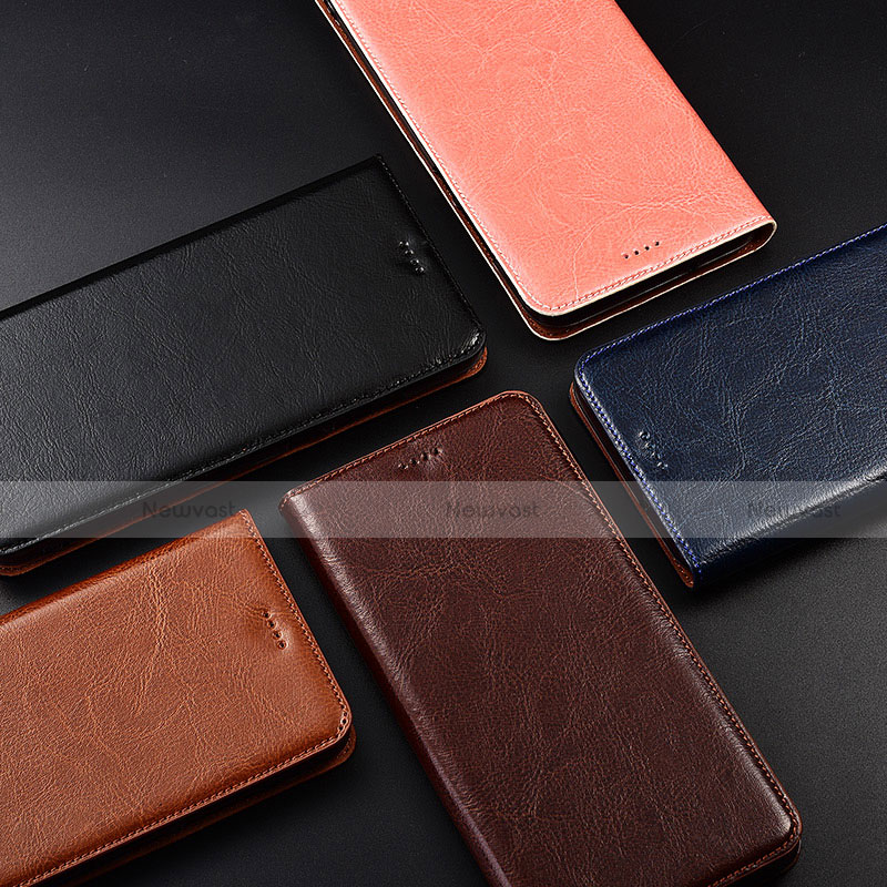 Leather Case Stands Flip Cover H19 Holder for Apple iPhone 14