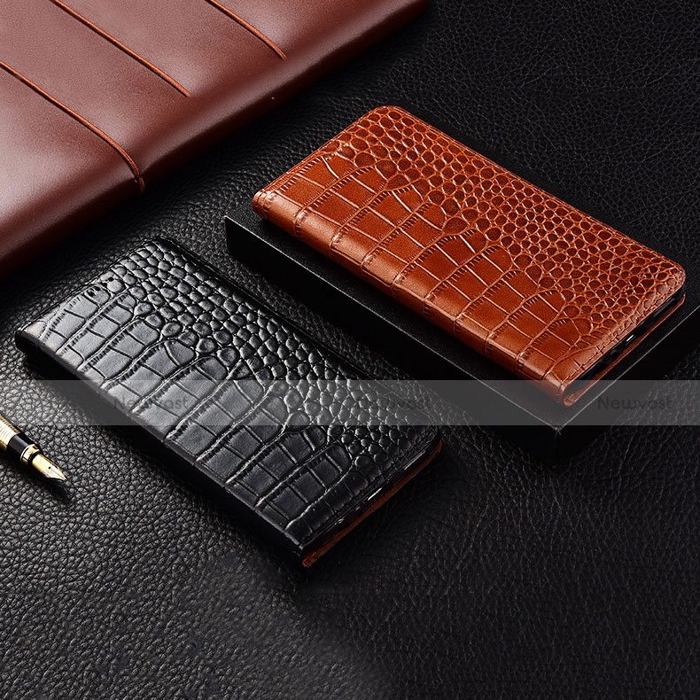 Leather Case Stands Flip Cover H22 Holder for Apple iPhone 13
