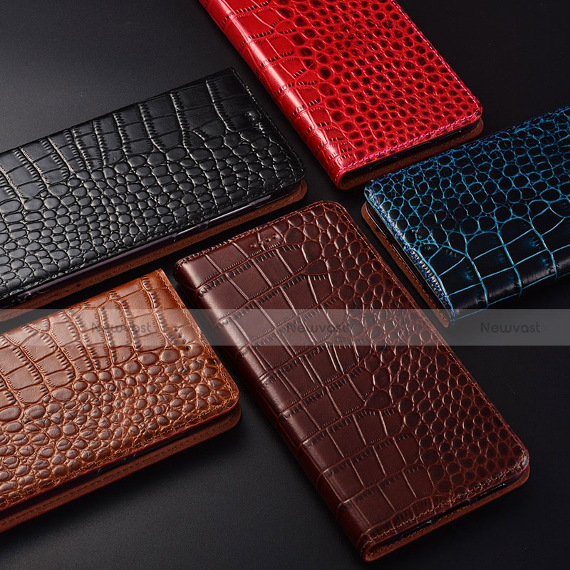 Leather Case Stands Flip Cover H22 Holder for Apple iPhone 14 Plus