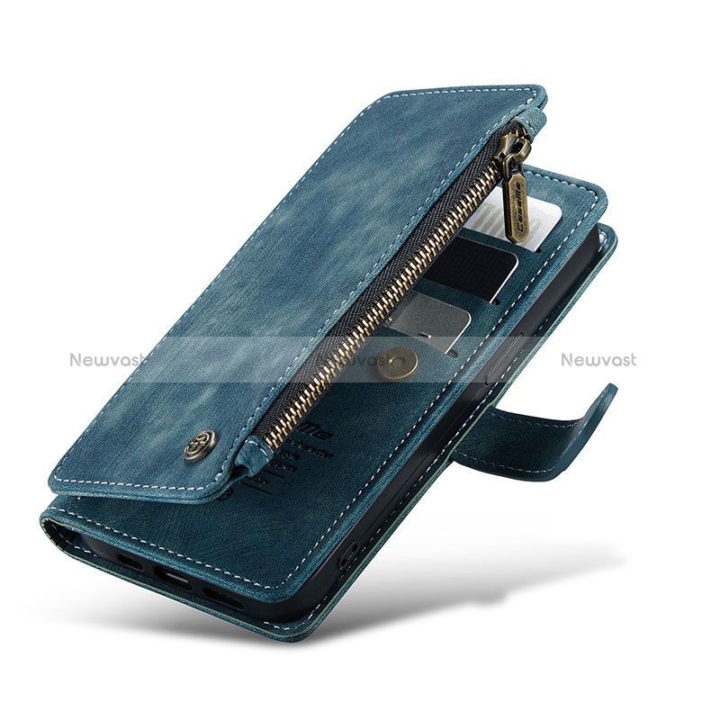 Leather Case Stands Flip Cover H27 Holder for Apple iPhone 15 Pro