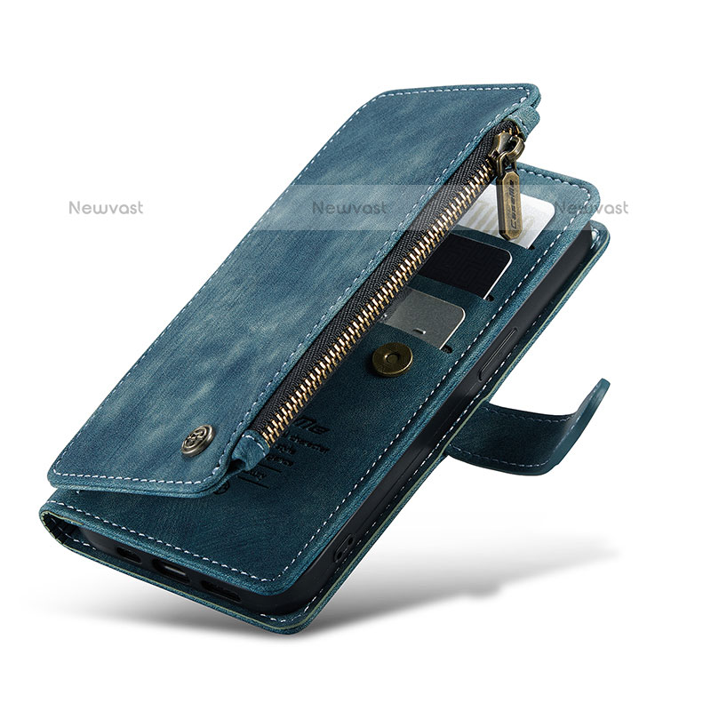 Leather Case Stands Flip Cover H27 Holder for Apple iPhone 15 Pro Max