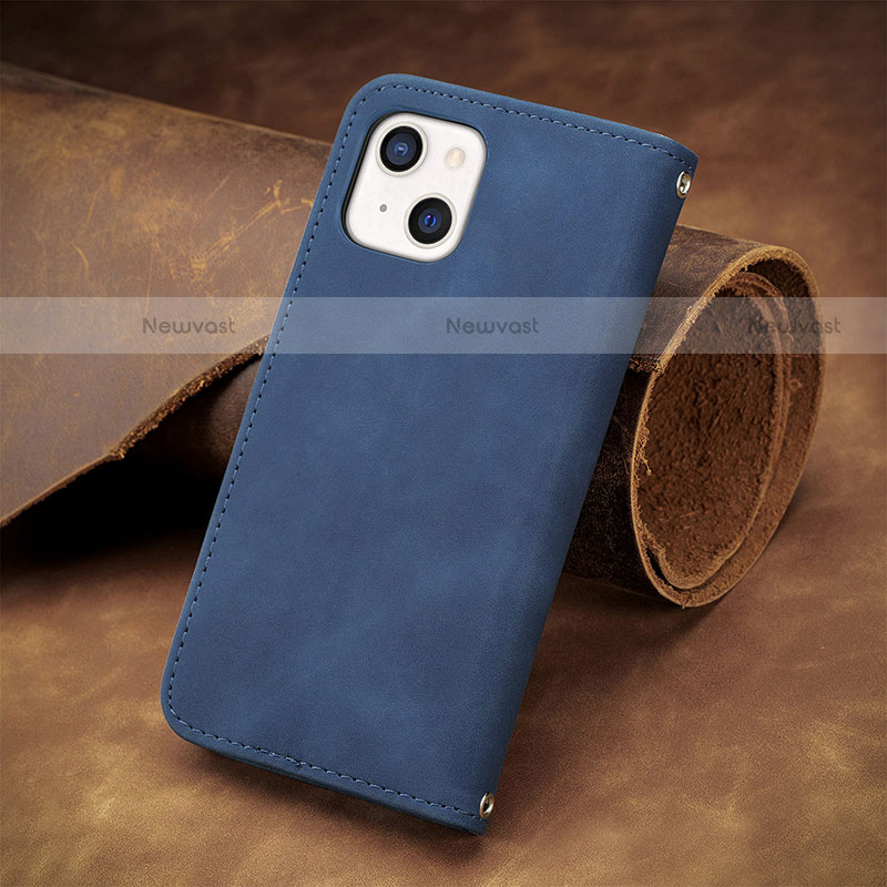 Leather Case Stands Flip Cover H30 Holder for Apple iPhone 13