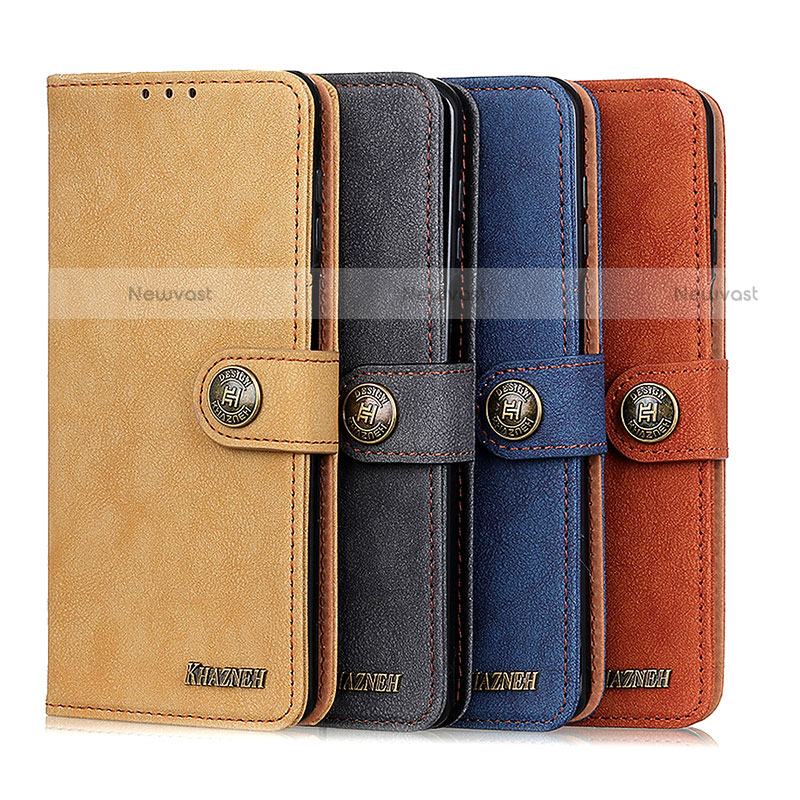 Leather Case Stands Flip Cover Holder A01D for Motorola Moto E30