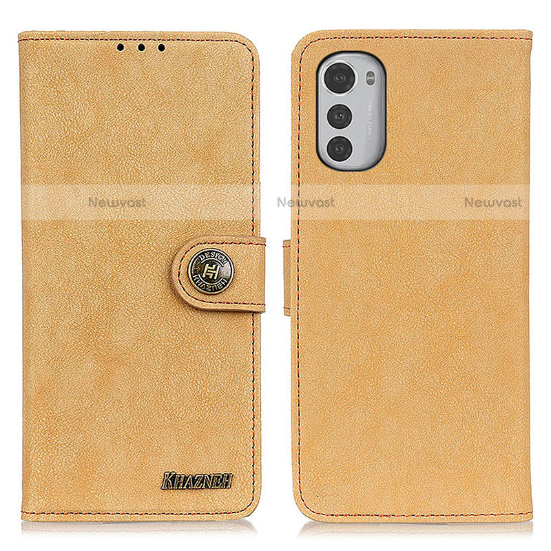 Leather Case Stands Flip Cover Holder A01D for Motorola Moto E32s