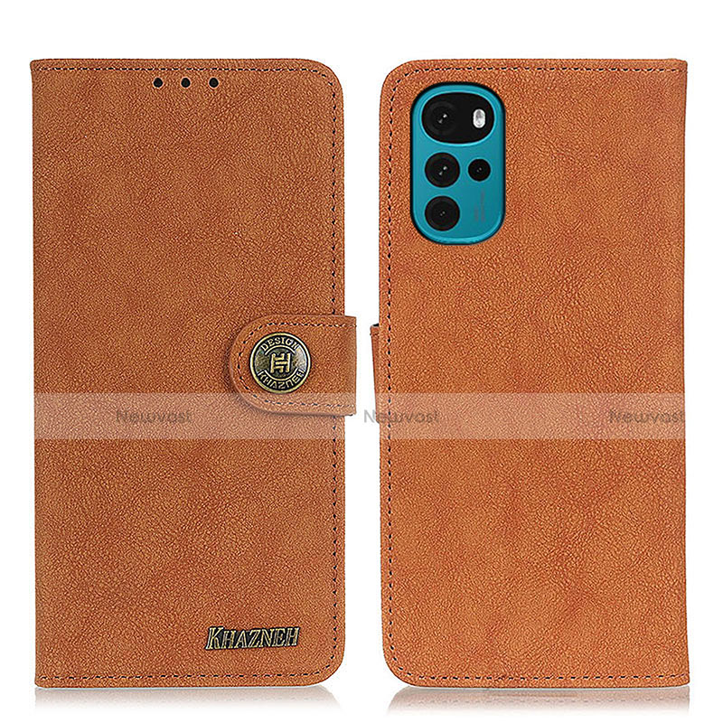 Leather Case Stands Flip Cover Holder A01D for Motorola Moto G22