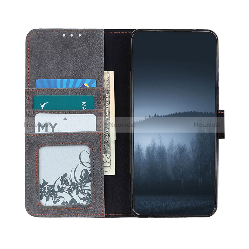 Leather Case Stands Flip Cover Holder A01D for Oppo Reno5 Z 5G