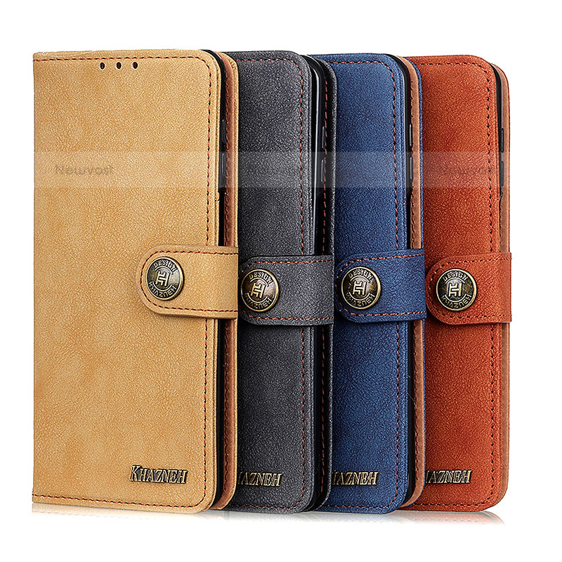 Leather Case Stands Flip Cover Holder A01D for Samsung Galaxy S23 5G