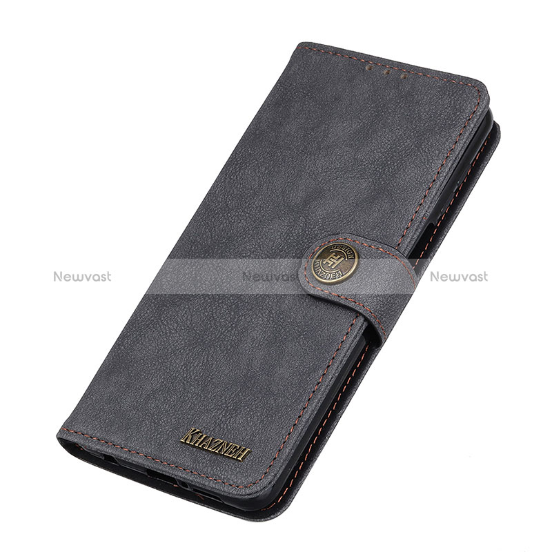 Leather Case Stands Flip Cover Holder A01D for Vivo iQOO Z6 5G
