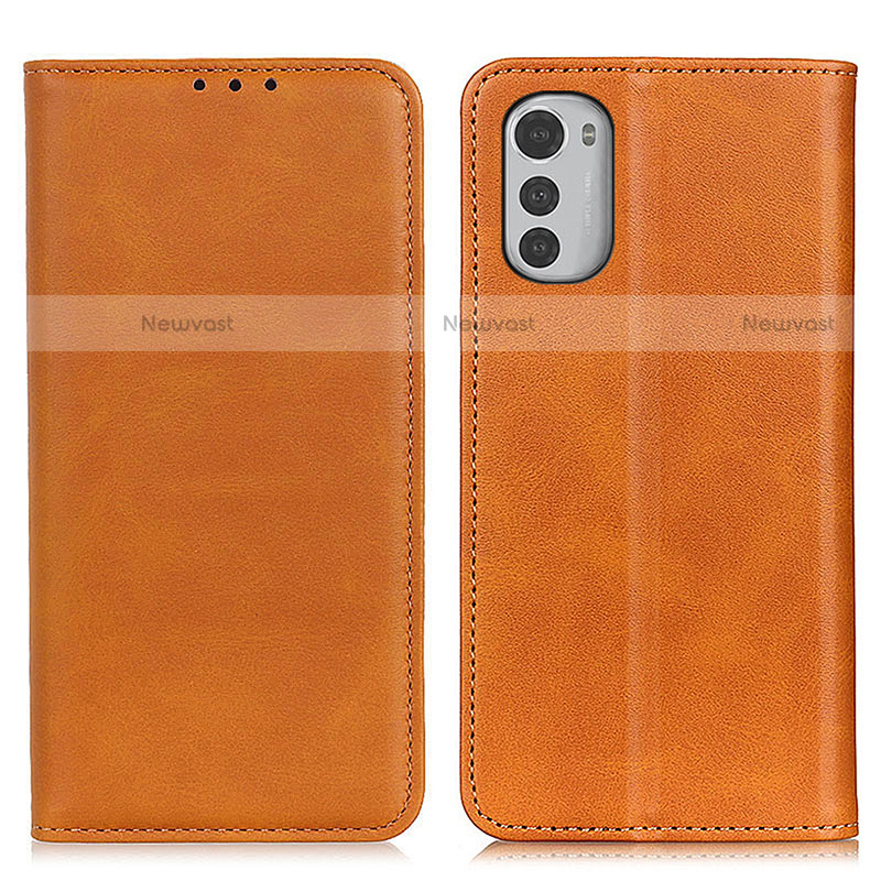Leather Case Stands Flip Cover Holder A02D for Motorola Moto E32s