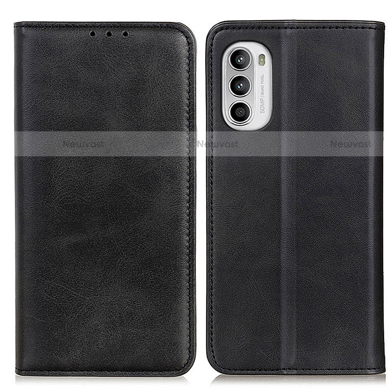 Leather Case Stands Flip Cover Holder A02D for Motorola Moto Edge (2022) 5G