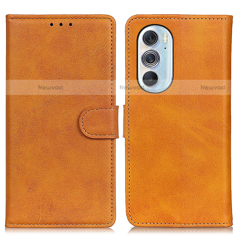 Leather Case Stands Flip Cover Holder A02D for Motorola Moto Edge 30 Pro 5G