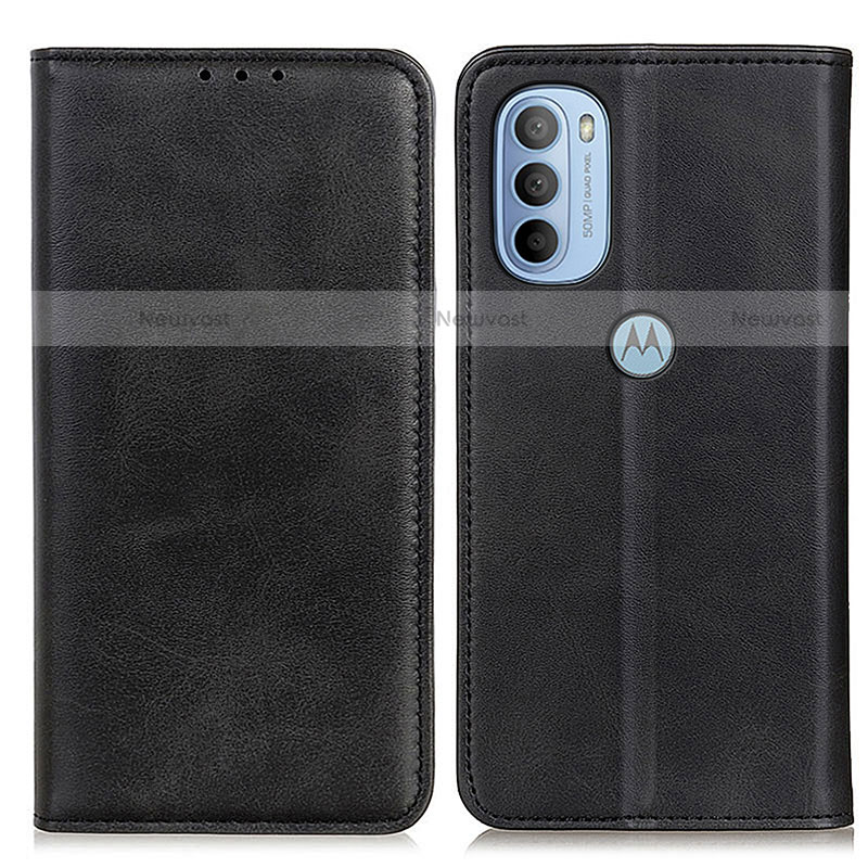 Leather Case Stands Flip Cover Holder A02D for Motorola Moto G31