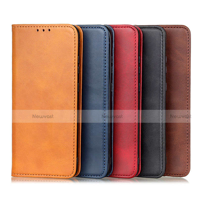 Leather Case Stands Flip Cover Holder A02D for Motorola Moto G41