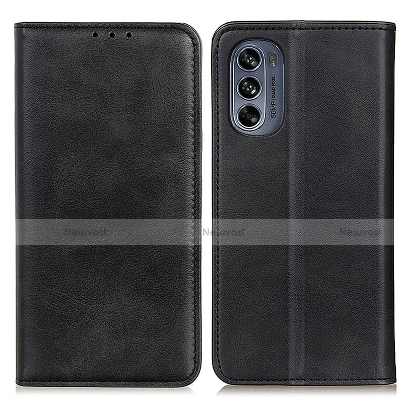 Leather Case Stands Flip Cover Holder A02D for Motorola Moto G62 5G