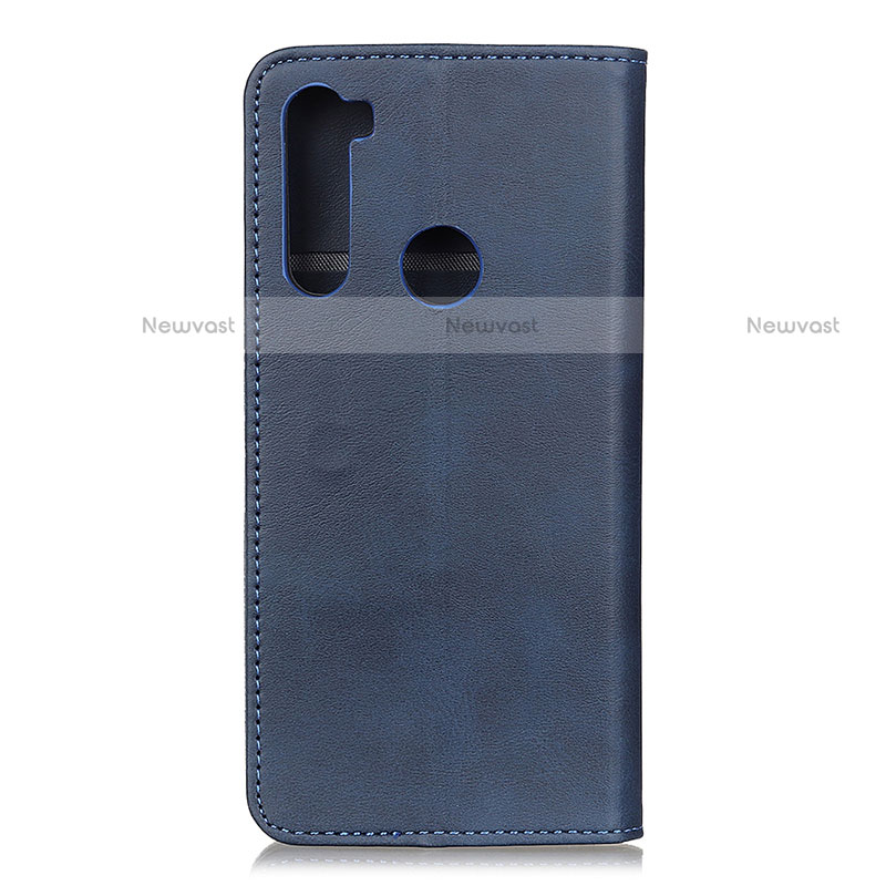 Leather Case Stands Flip Cover Holder A02D for Motorola Moto One Fusion Plus