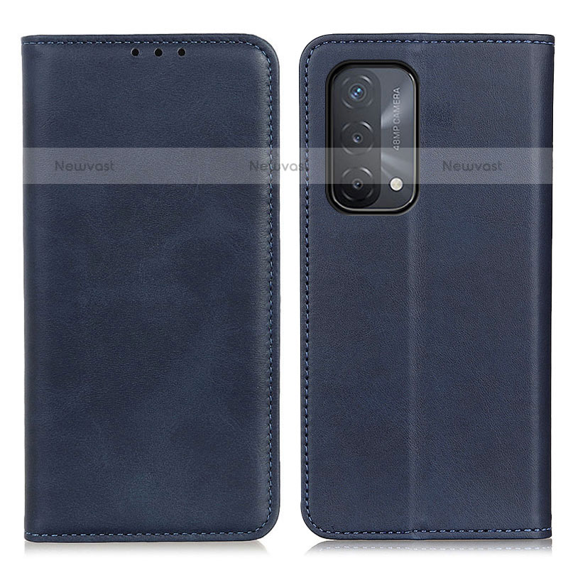 Leather Case Stands Flip Cover Holder A02D for OnePlus Nord N200 5G
