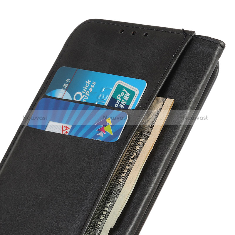 Leather Case Stands Flip Cover Holder A02D for Vivo iQOO Z6 5G