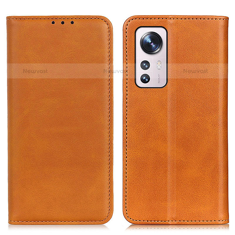 Leather Case Stands Flip Cover Holder A02D for Xiaomi Mi 12 Pro 5G