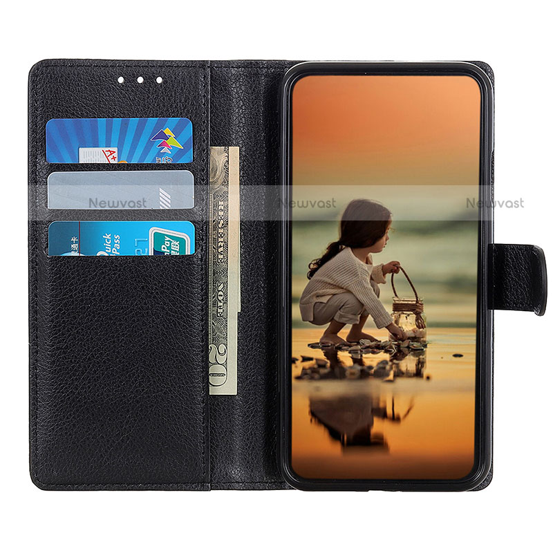 Leather Case Stands Flip Cover Holder A03D for Motorola Moto E20