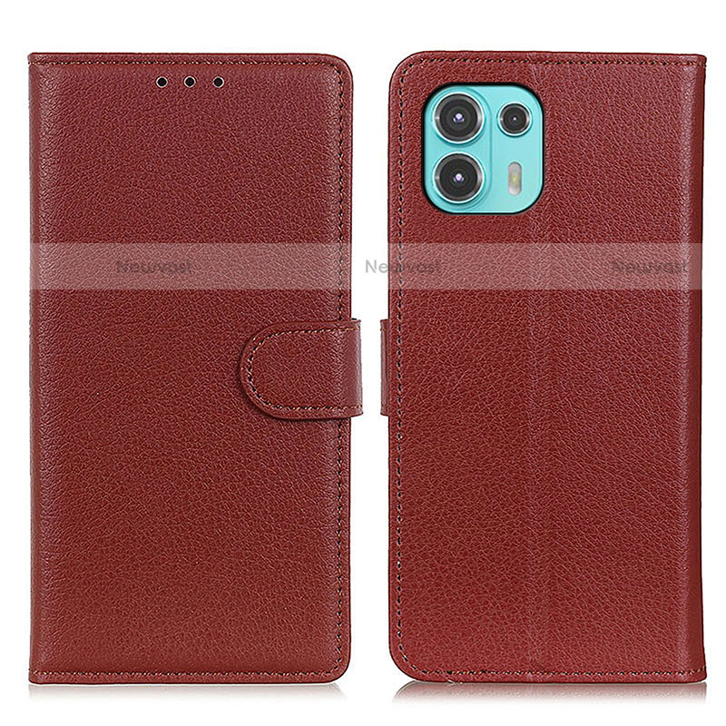 Leather Case Stands Flip Cover Holder A03D for Motorola Moto Edge 20 Lite 5G