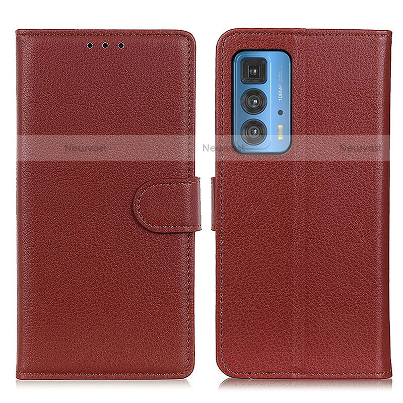 Leather Case Stands Flip Cover Holder A03D for Motorola Moto Edge S Pro 5G
