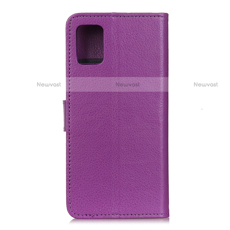 Leather Case Stands Flip Cover Holder A03D for Motorola Moto G100 5G