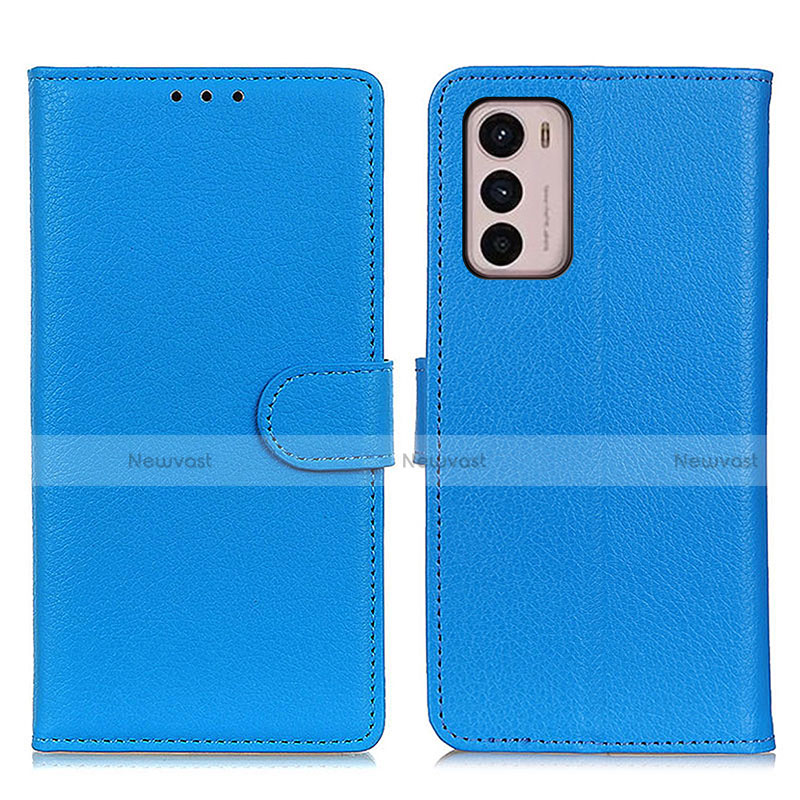 Leather Case Stands Flip Cover Holder A03D for Motorola Moto G42