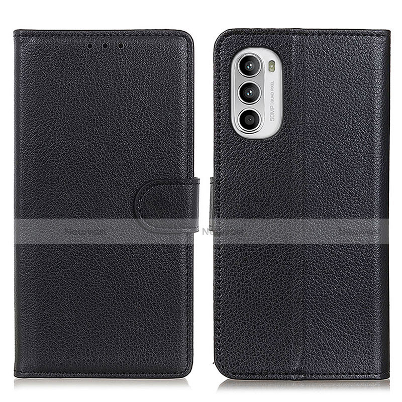 Leather Case Stands Flip Cover Holder A03D for Motorola MOTO G52