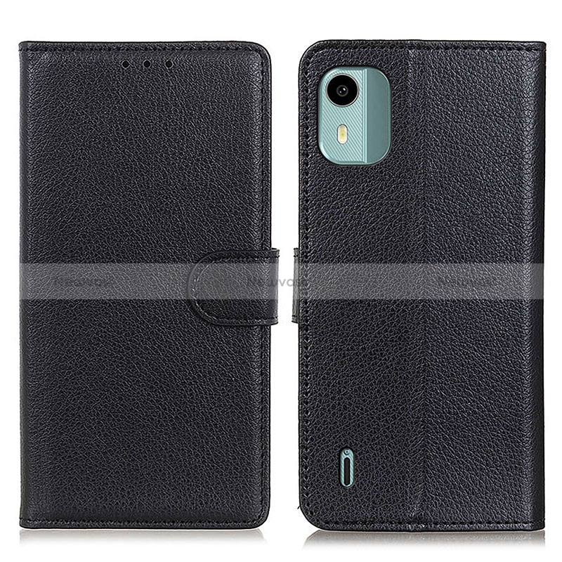 Leather Case Stands Flip Cover Holder A03D for Nokia C12