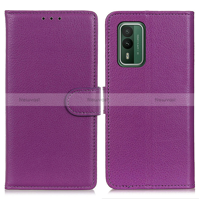 Leather Case Stands Flip Cover Holder A03D for Nokia XR21