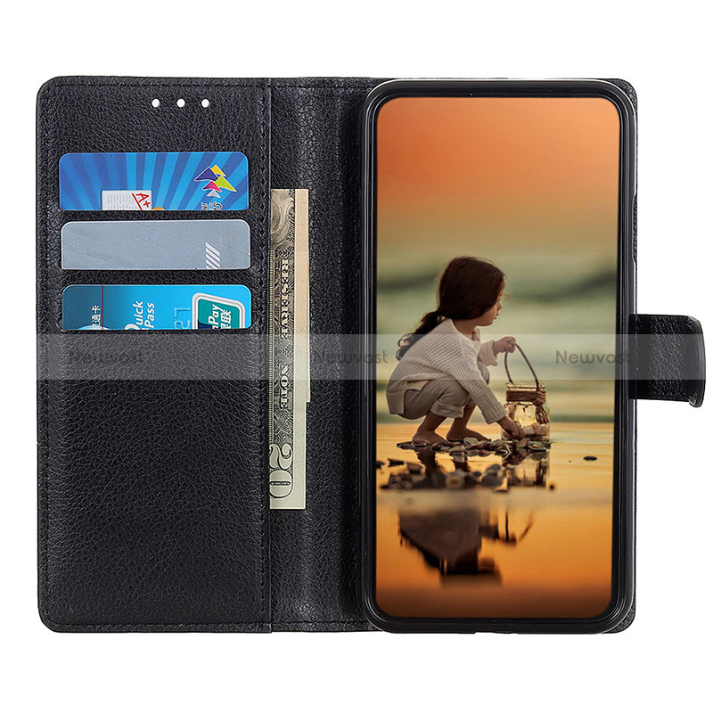 Leather Case Stands Flip Cover Holder A03D for Oppo A53s 5G