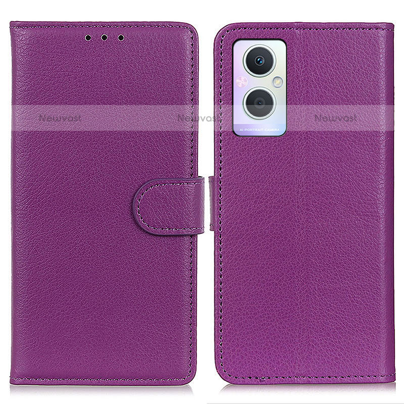 Leather Case Stands Flip Cover Holder A03D for Oppo F21s Pro 5G