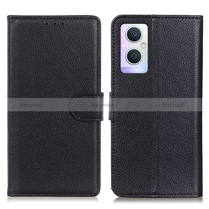 Leather Case Stands Flip Cover Holder A03D for Oppo Reno7 Lite 5G