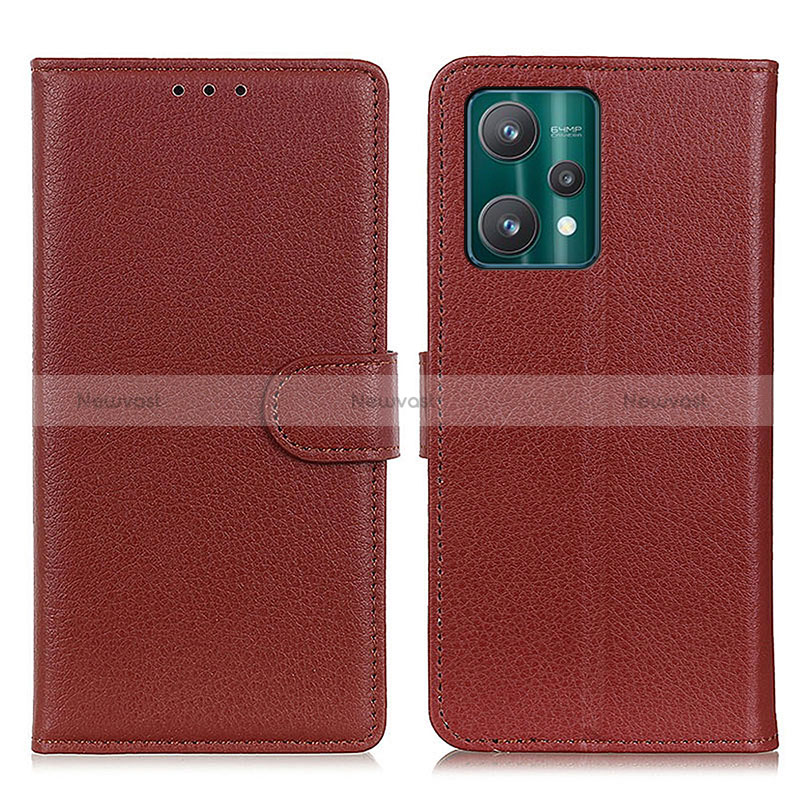 Leather Case Stands Flip Cover Holder A03D for Realme 9 Pro 5G