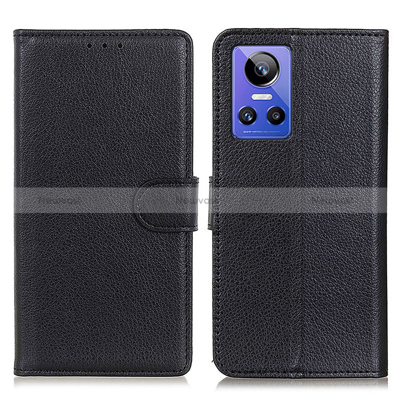 Leather Case Stands Flip Cover Holder A03D for Realme GT Neo3 5G