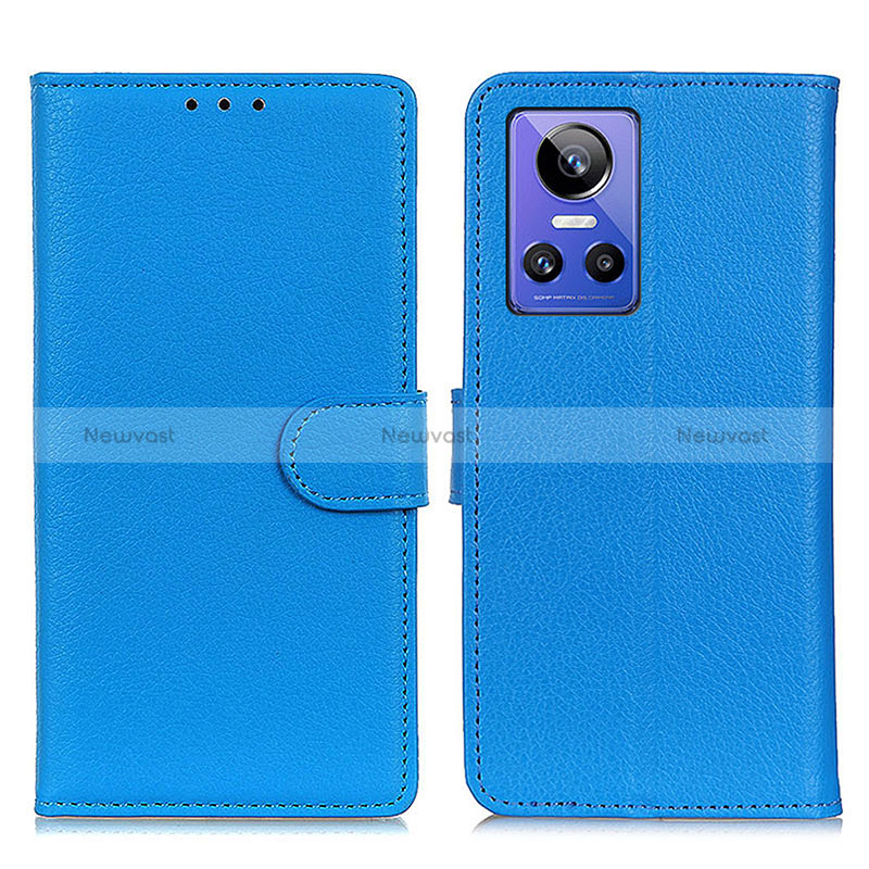 Leather Case Stands Flip Cover Holder A03D for Realme GT Neo3 5G