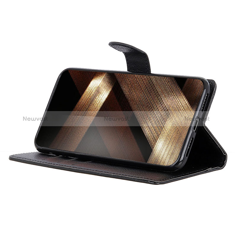 Leather Case Stands Flip Cover Holder A03D for Samsung Galaxy A15 5G