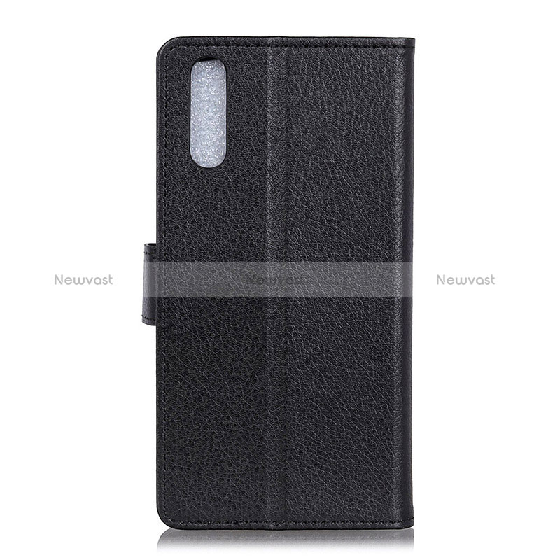 Leather Case Stands Flip Cover Holder A03D for Samsung Galaxy M02