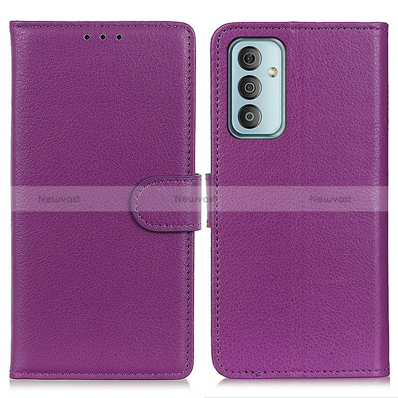 Leather Case Stands Flip Cover Holder A03D for Samsung Galaxy M23 5G