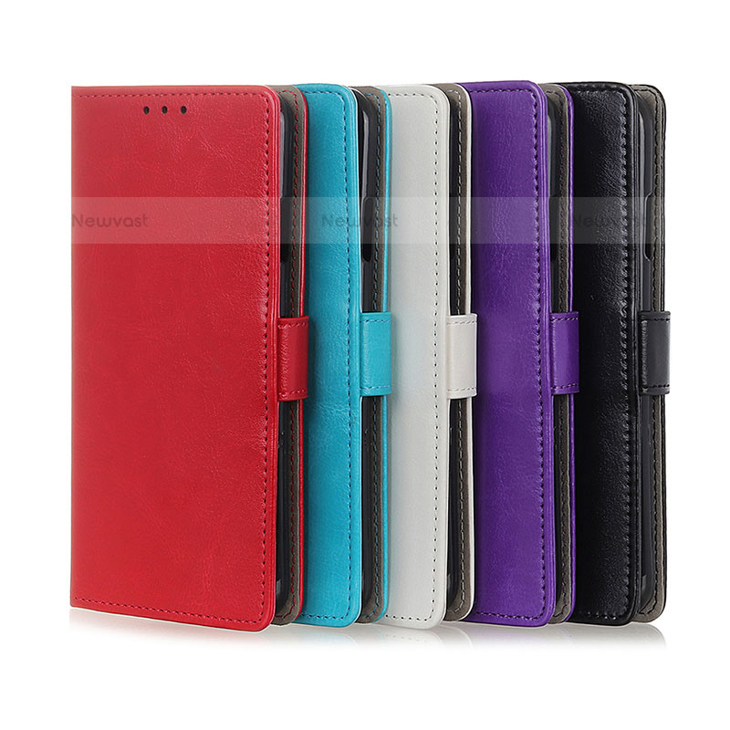 Leather Case Stands Flip Cover Holder A03D for Samsung Galaxy S21 Ultra 5G