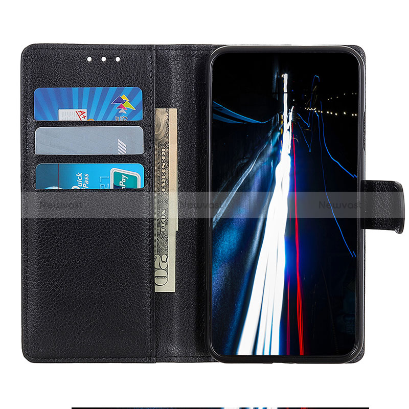 Leather Case Stands Flip Cover Holder A03D for Vivo X90 5G