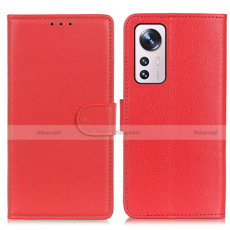 Leather Case Stands Flip Cover Holder A03D for Xiaomi Mi 12 5G