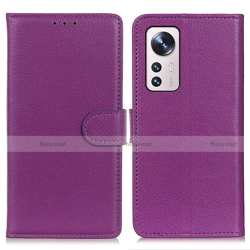 Leather Case Stands Flip Cover Holder A03D for Xiaomi Mi 12 5G