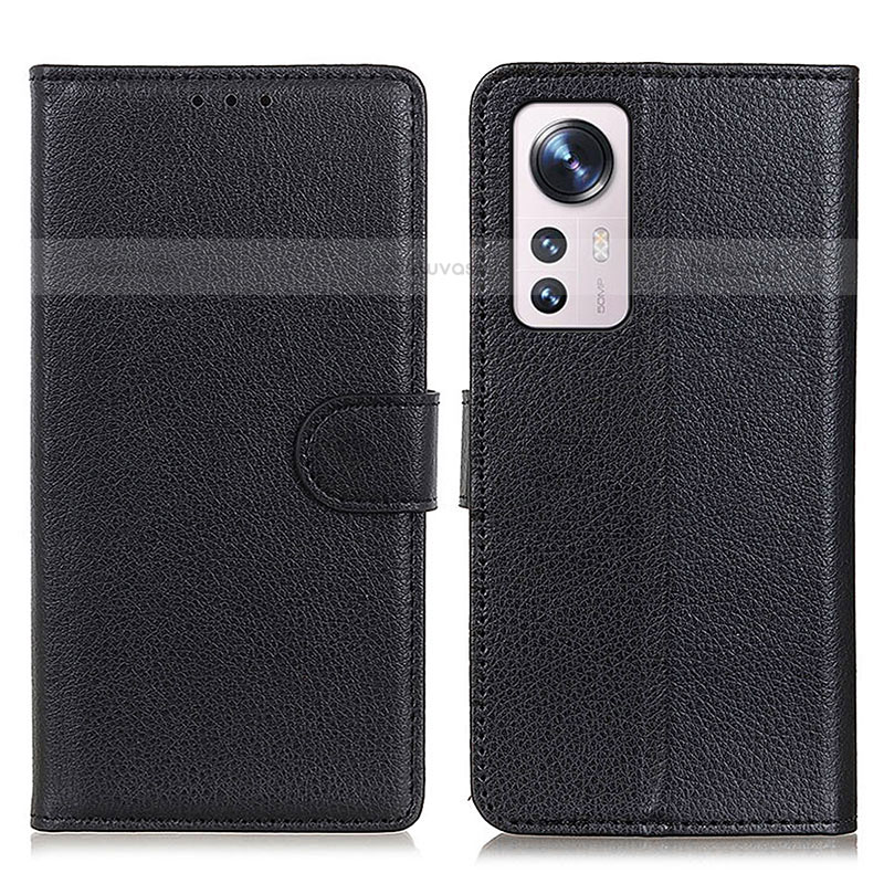 Leather Case Stands Flip Cover Holder A03D for Xiaomi Mi 12 Pro 5G