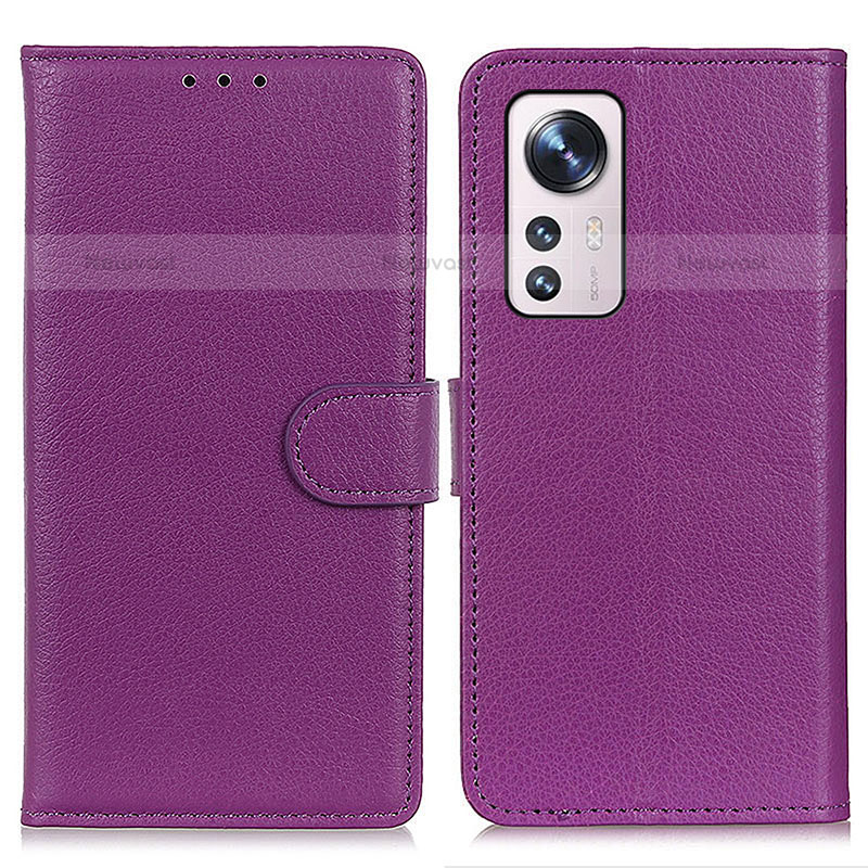 Leather Case Stands Flip Cover Holder A03D for Xiaomi Mi 12S 5G